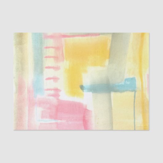Papier Mousseline Pastel Luxe I (Recto)