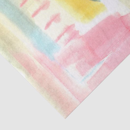 Papier Mousseline Pastel Luxe I (Détail)