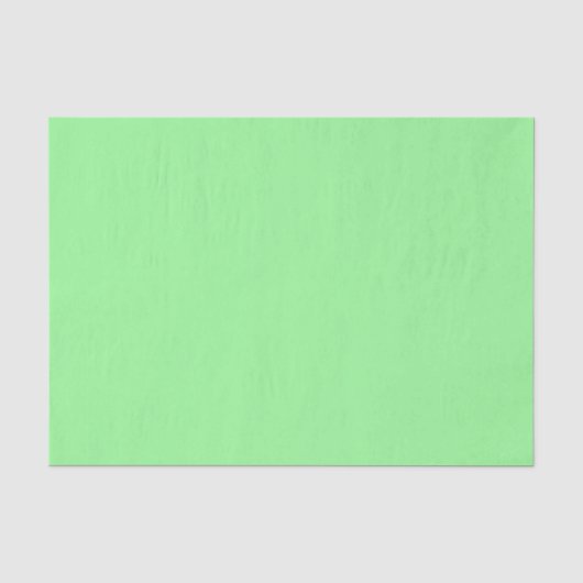 Papier Mousseline Pastel Mint couleur solide | Classique | Élégant (Recto)
