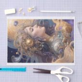 Papier Mousseline Pastel Mysman Femme Découpage Papier Tissu (Artisanat)