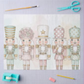 Papier Mousseline Pastel Nutcracker Toy Collection Watercolor  (Artisanat)