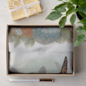 Papier Mousseline Pastel Oeufs de Pâques Rabbit et Papillon (Cadeau)