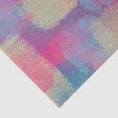 Papier Mousseline Pastel Patchwork Abstrait Dreamy Design (Détail)