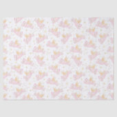 Papier Mousseline Pastel Pink Christmas Angel (Recto)