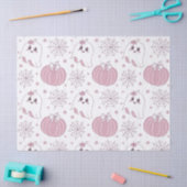 Papier Mousseline Pastel Pink Halloween Motif sans couture (3) (Artisanat)