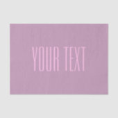 Papier Mousseline Pastel Purple & Pink clair | Texte modifiable mode (Recto)