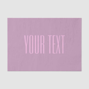 Papier Mousseline Pastel Purple & Pink clair Texte modifiable mode