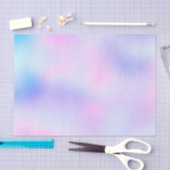 Papier Mousseline Pastel Rainbow Colonnes Abstrait Blur Gradient Omb (Artisanat)