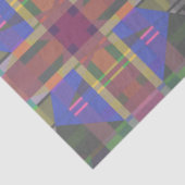 Papier Mousseline Pastel rainbow Colorful Geometric (Détail)