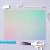 Papier Mousseline Pastel Rainbow Colors Abstrait Blur Gradient Ombre (Artisanat)