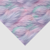 Papier Mousseline Pastel Rainbow Fur (Détail)