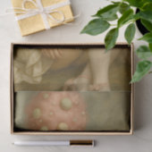 Papier Mousseline Pastel Rococo Macaron Muse – Whimsical French  (Cadeau)