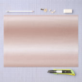 Papier Mousseline Pastel Rose Gold Foil Ombre (Artisanat)