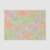 Papier Mousseline Pastel Star de David Motif (Recto)