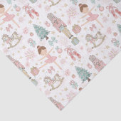 Papier Mousseline Pastel The Nutcracker Ballet de Noël Découpage (Détail)