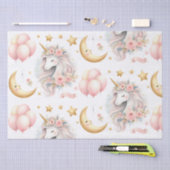 Papier Mousseline Pastel Unicorn (Artisanat)