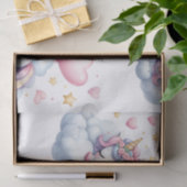 Papier Mousseline Pastel Unicorn (Cadeau)