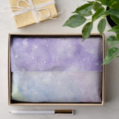 Papier Mousseline Pastel Watercolor Galaxy (Cadeau)