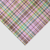 Papier Mousseline Pastels au chocolat Plaid 12-TISSUE PAPIER WRAP (Détail)