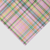 Papier Mousseline Pastels au chocolat Plaid 21-TISSUE PAPIER WRAP (Détail)