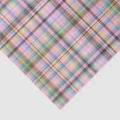 Papier Mousseline Pastels au chocolat Plaid 22-TISSUE PAPIER WRAP (Détail)