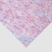 Papier Mousseline Pastels bleu rose avec texture graphique (Détail)