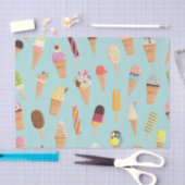 Papier Mousseline Pastels de crème glacée (Artisanat)