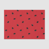 Papier Mousseline Pastèque (Recto)