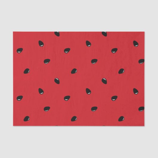 Papier Mousseline Pastèque (Recto)