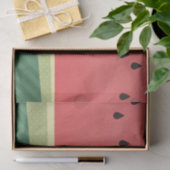 Papier Mousseline Pastèque délicieuse (Cadeau)