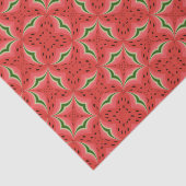 Papier Mousseline Pastèque Ripe Juicy Délicieux Avec Conception De G (Détail)