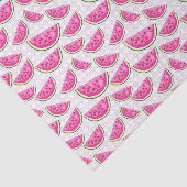 Papier Mousseline Pastèque rose (collection rose 24) (Détail)