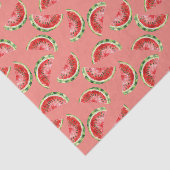 Papier Mousseline Pastèque Rose Rouge Vert Anniversaire (Détail)