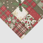 Papier Mousseline Patchwork de Noël (Détail)