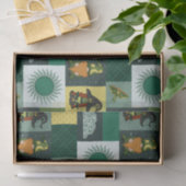 Papier Mousseline Patchwork en bloc (Nébuleuse cosmique) (Cadeau)
