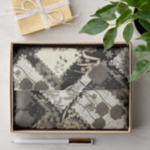 Papier Mousseline Patchwork patchwork quilting artisanal folk ethno (Cadeau)