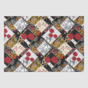 Papier Mousseline Patchwork vintage sans couture