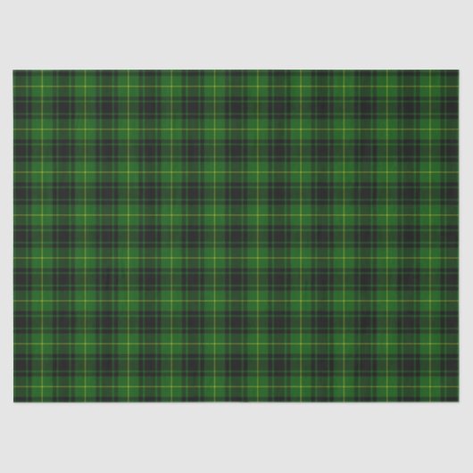 Papier Mousseline Pâte verte de tartan MacArthur (Recto)