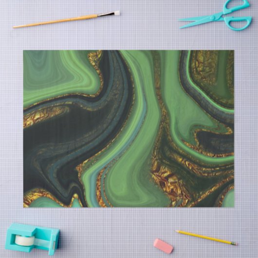 Papier Mousseline patentes abstract (Artisanat)