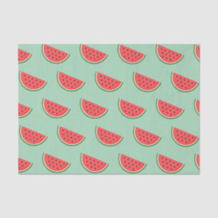 Papier Mousseline Pâtes de pastèque Motif de fruits