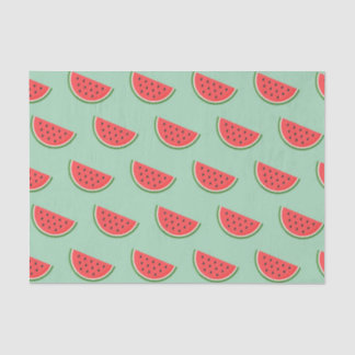 Papier Mousseline Pâtes de pastèque Motif de fruits