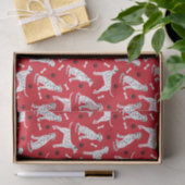 Papier Mousseline Pâtes et os dalmatiens (Cadeau)