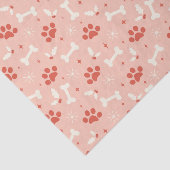 Papier Mousseline Pâtes et os de Noël Motif (Détail)