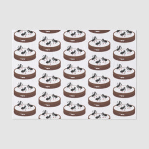 Papier Mousseline Patinage sur glace de fourmis joyeuses sur dessin 