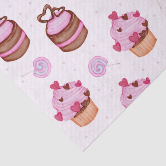 Papier Mousseline Pâtisseries (Détail)