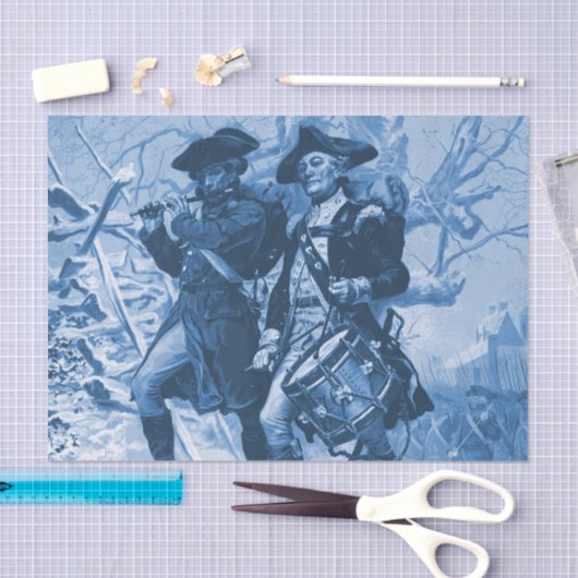 Papier Mousseline Patriotes de PIÈCE EN T (Artisanat)