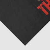 Papier Mousseline Patriotic American Flag Thank You (Détail)