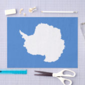 Papier Mousseline Patriotic Antarctica Flag (Artisanat)