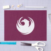 Papier Mousseline Patriotic tissue paper with flag of Phoenix City (Artisanat)