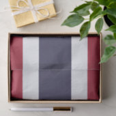 Papier Mousseline Patriotic tissue paper with flag of Thailand (Cadeau)